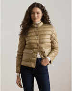 New collection LAUREN RALPH LAUREN QUILTED MOCKNECK PUFFER JACKET