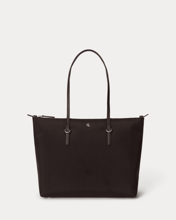 New collection LAUREN RALPH LAUREN MEDIUM KEATON NYLON TOTE BAG