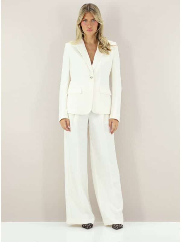 New Collection TWINSET WHITE TROUSERS & JACKET