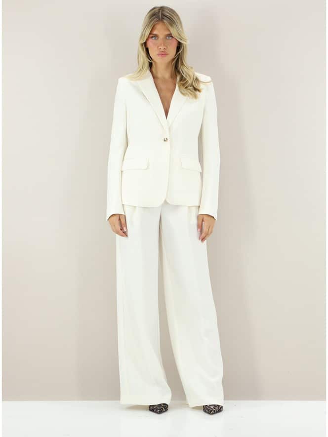 New Collection TWINSET WHITE TROUSERS & JACKET New Collection TWINSET WHITE TROUSERS & JACKET
