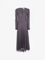 New collection TWEENSET FLARED MIDI DRESS
