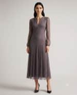 New collection TWEENSET FLARED MIDI DRESS