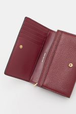 Bags MICHAEL KORS JET SET WALLET WITH METALLIC LOGO