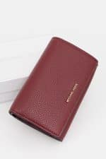 Bags MICHAEL KORS JET SET WALLET WITH METALLIC LOGO