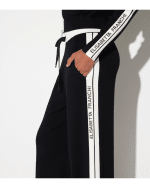New Collection ELISABETTA FRANCHI KNIT TROUSERS WITH LOGO