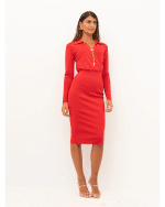 New Collection ELISABETTA FRANCHI RED DRESS