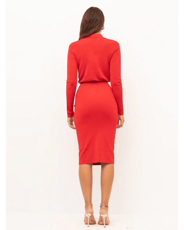 New Collection ELISABETTA FRANCHI RED DRESS