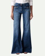 New Collection ELIZABETTA FRANCHI WIDE LEG JEAN