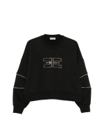 New Collection ELISABETTA FRANCHI BLACK SWEATER