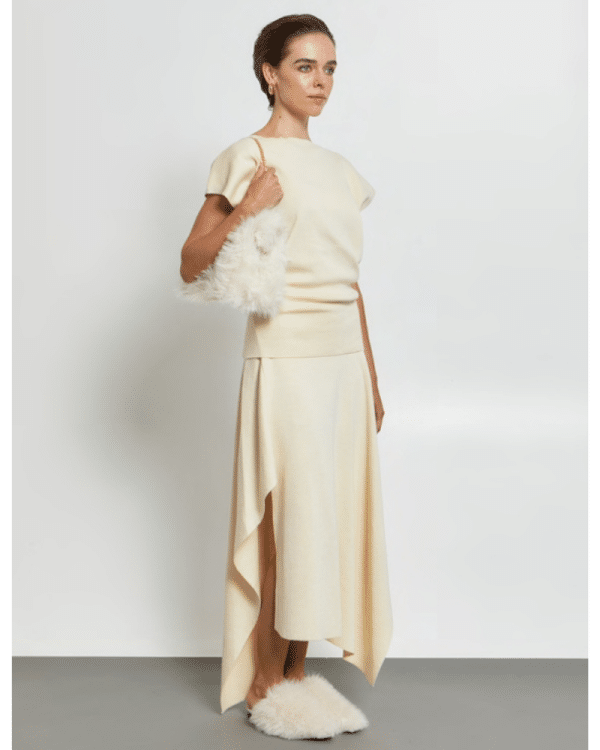 New Collection KOURBELA SOFT STRUCTURE KNIT TOP