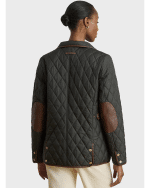 New Collection LAUREN RALPH LAUREN QUILTED JACKET OLIVE