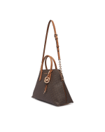New Collection MICHAEL KORS FREDDIE LEATHER TOTE BAG