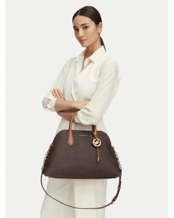 New Collection MICHAEL KORS FREDDIE LEATHER TOTE BAG