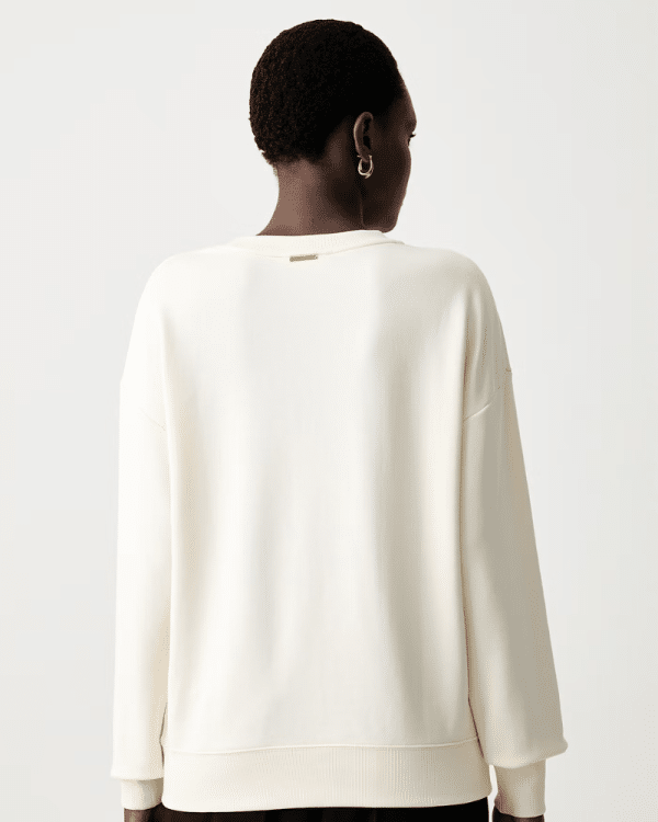 New Collection MICHAEL KORS LOGO EMBOSSED COTTON SWEATER