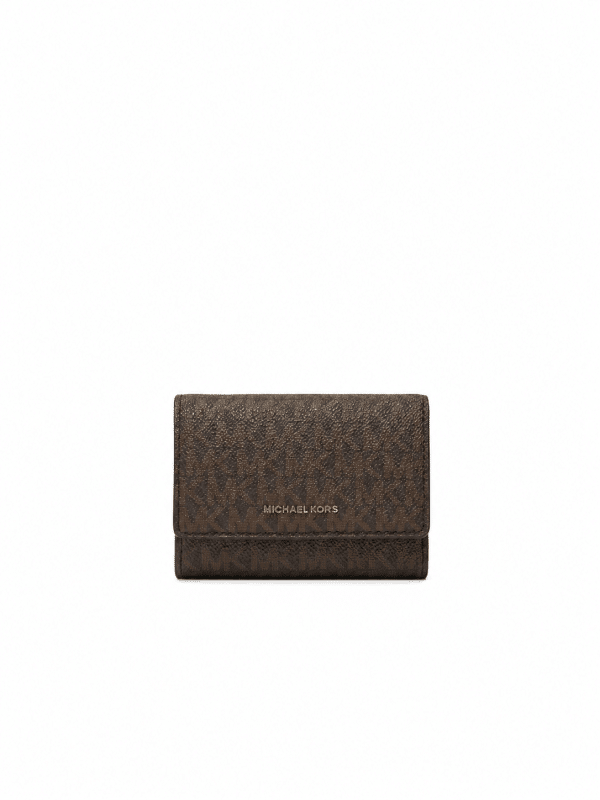 New Collection MICHAEL KORS MD TRIFOLD WALLET BROWN