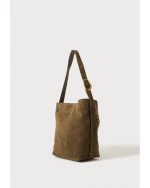 New Collection MICHAEL KORS  NOLITA LARGE SUEDE BUCKET TOTE BAG