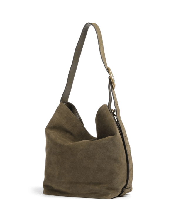 New Collection MICHAEL KORS  NOLITA LARGE SUEDE BUCKET TOTE BAG