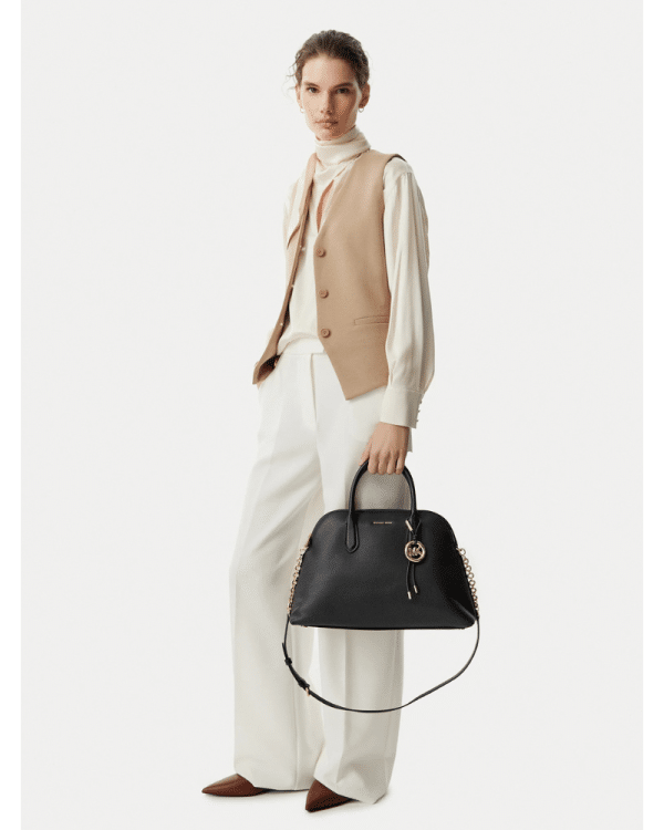 New Collection MICHAEL KORS FREDDIE LEATHER TOTE BAG