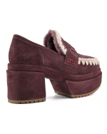 New Collection MOU PLATFORM LOAFER SUEDE