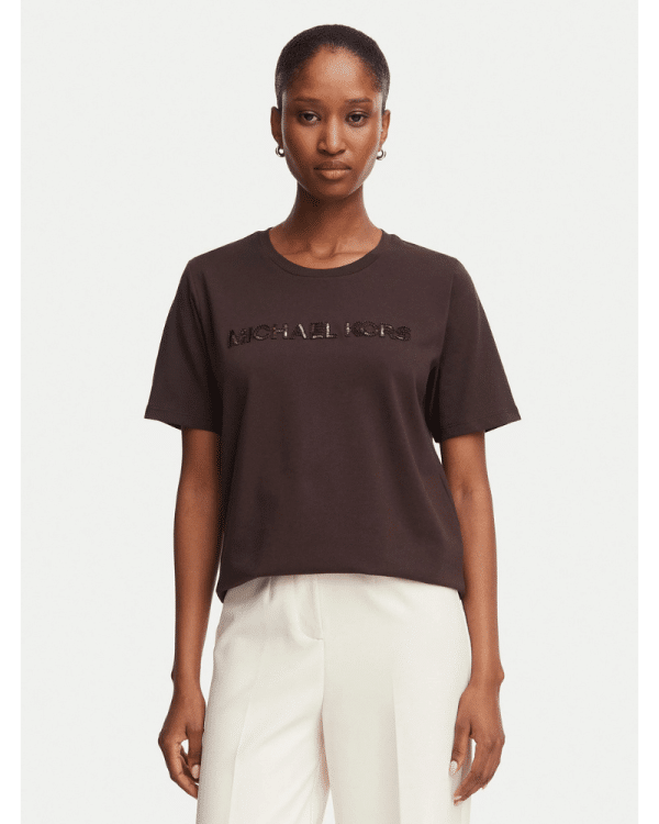 New Collection MICHAEL KORS  DARK BROWN REGULAR FIT