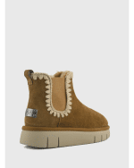 New Collection MOU BOUNCE CHELSEA BOOTS – COGNAC