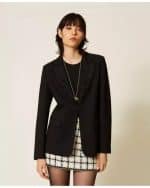 New Collection TWINSET BLACK JACKET