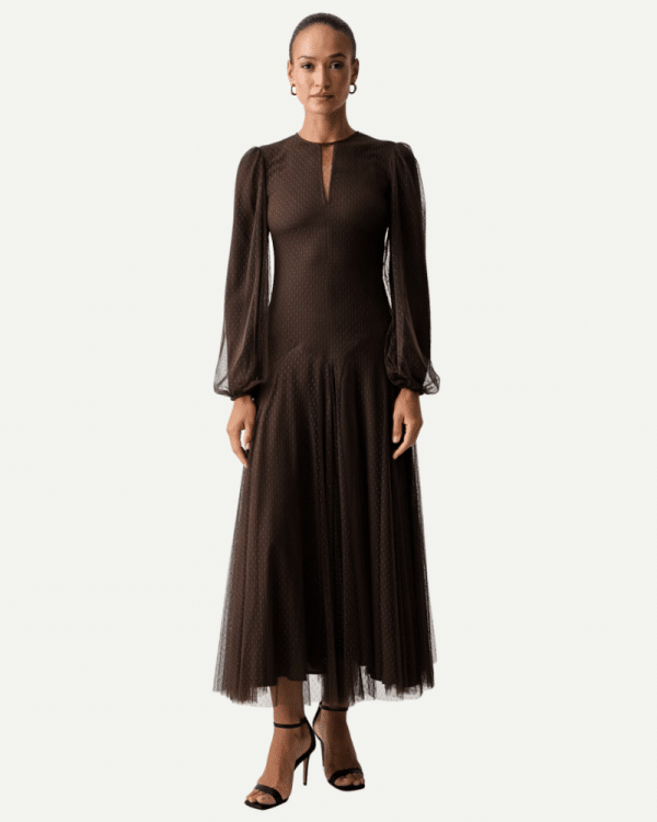 New collection TWEENSET FLARED MIDI DRESS