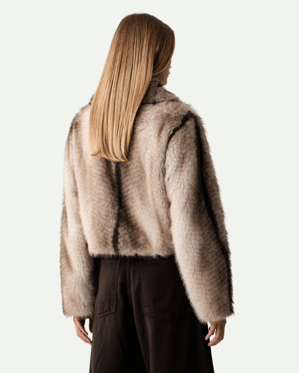 New Collection TWINSET  FAUX FUR JACKET
