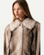 New Collection TWINSET  FAUX FUR JACKET