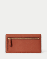 Accessories LAUREN RALPH LAUREN CROSSHATCH LEATHER SLIM WALLET