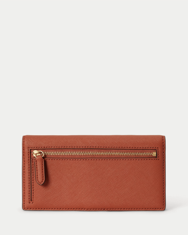 Accessories LAUREN RALPH LAUREN CROSSHATCH LEATHER SLIM WALLET