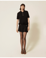 New collection TWEETSET POLO SHIRT WITH HEART – SHAPED BUTTONS