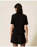 New collection TWEETSET POLO SHIRT WITH HEART – SHAPED BUTTONS