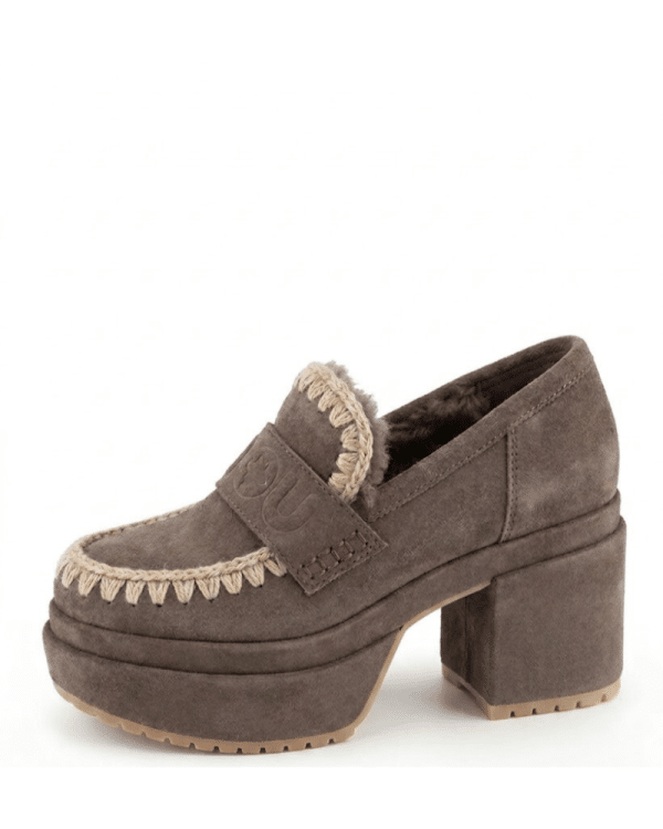 New Collection MOU  PLATFORM LOAFER MOCASSINI