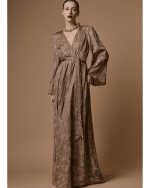 New Collection BE YOU EMBROIDERED WRAP MAXI DRESS