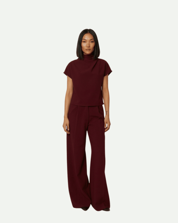 New Collection CKONTOVA BORDEAUX SIGNATURE TOP & PANTS
