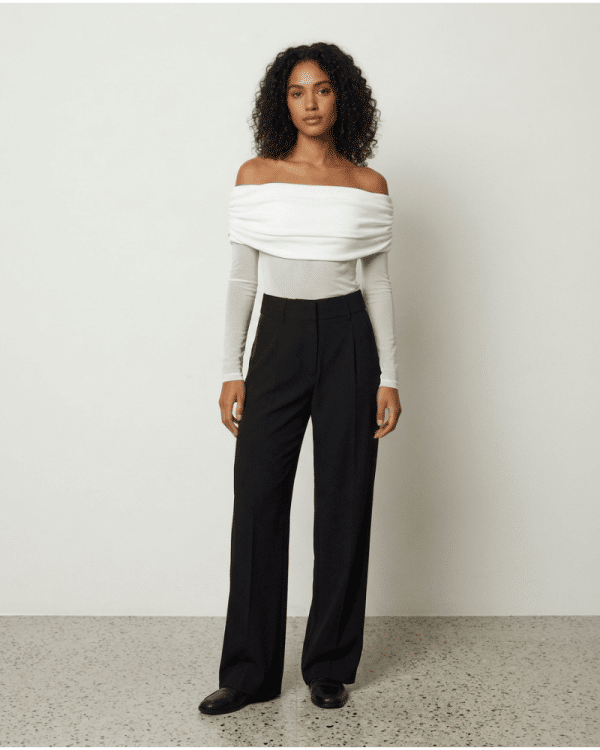 New Collection CKONTOVA WHITE OFF SHOULDER BLOUSE