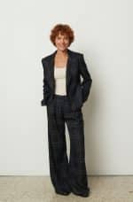 New Collection CKONTOVA NAVY PLAID BLAZER & PANTS