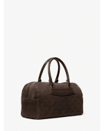 New Collection MICHAEL KORS JES SET TRAVEL MEDIUM LOGO EMPOSSED DUFFEL CROSSBODY BAG