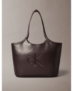 New Collection KALVIN KLEIN EMBOSSED MONOGRAM TOTE BAG