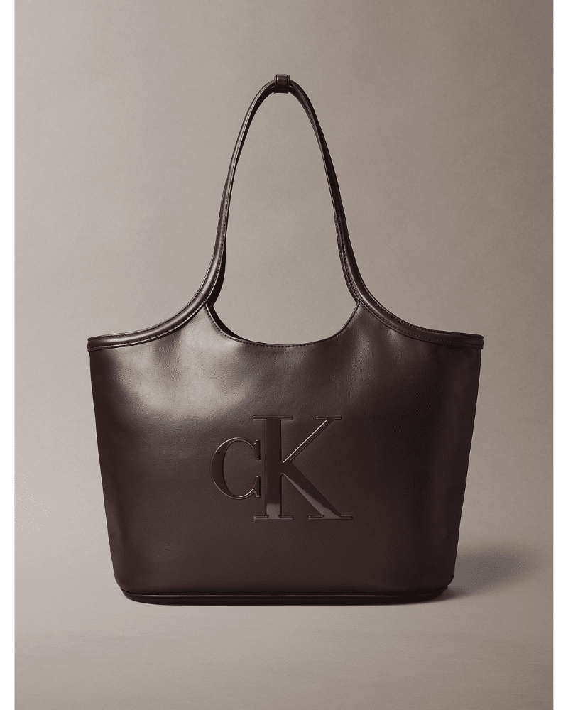 New Collection KALVIN KLEIN EMBOSSED MONOGRAM TOTE BAG New Collection KALVIN KLEIN EMBOSSED MONOGRAM TOTE BAG