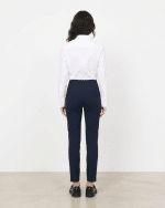 New Collection MY T ELASTIC MID WAIST SLIM CROP PANTS WOMEN