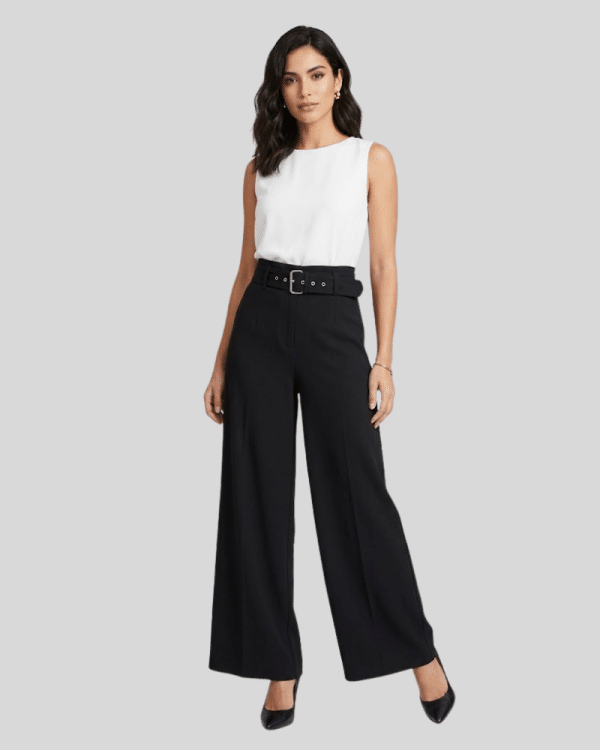 New Collection TED BAKER HANLIEC WIDE LEG TALLORED TROUSER