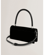 New Collection TED BAKER TOP HANDLE VELVET SHOULDER BAG
