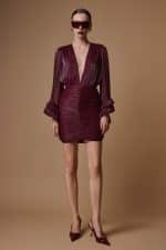 New Collection BE YOU SANZAN MINI DRESS  WITH RUCHING