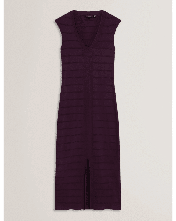New Collection TED BAKER BANDAGE BODYCON MIDI DRESS