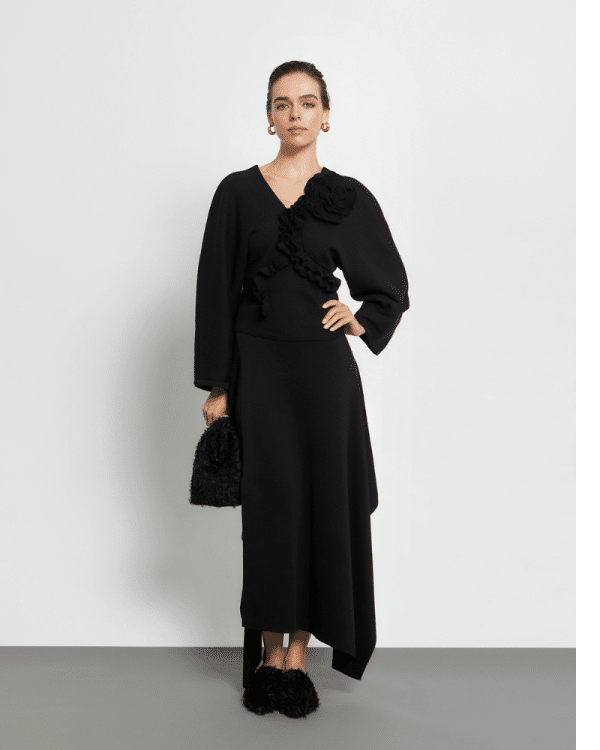 New Collection KOURBLEA KNIT SKIRT – SOFT STRUCTURE