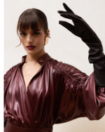 New Collection NEMA GUZI DRESS BORDEAUX