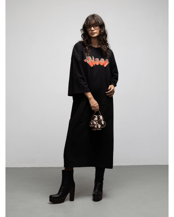 New Collection WE ARE IAN T-SHIRT-DRESS – DISCO