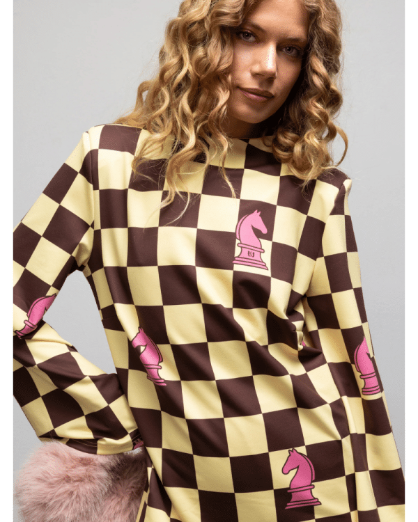 New Collection WE ARE STARLIGHT DRESS – CHESS YELLOW